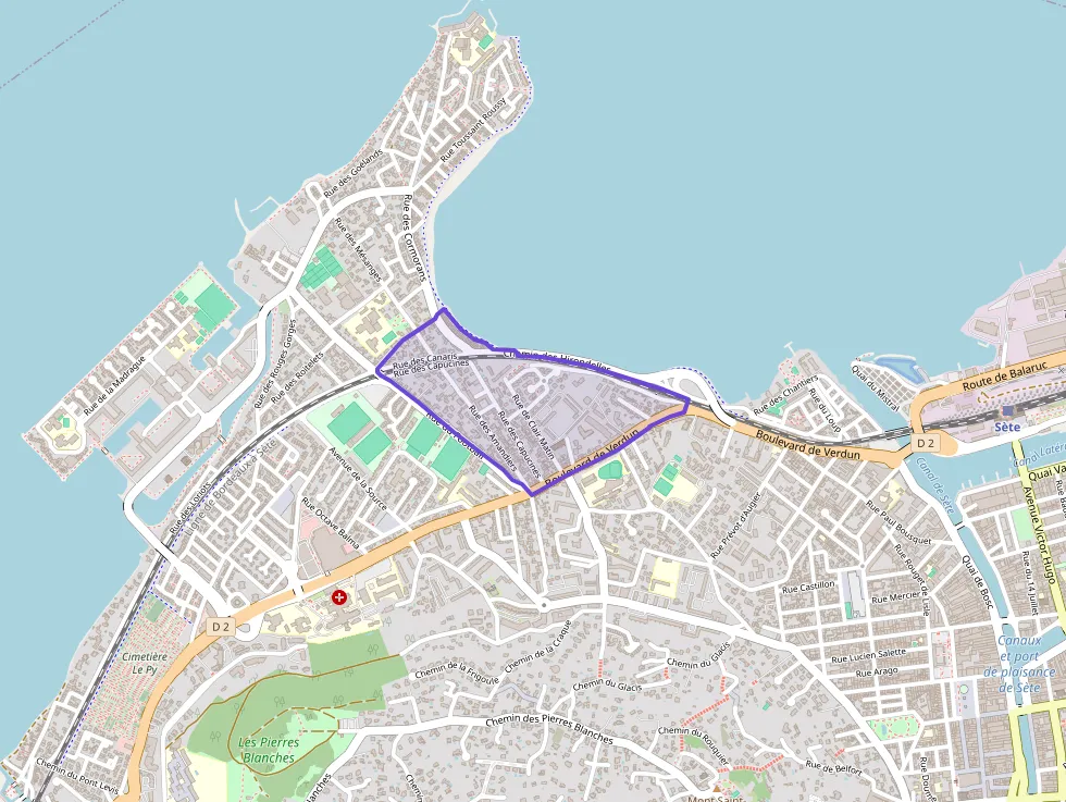 Appartement 41 m² deux pieces à vendre à Sète