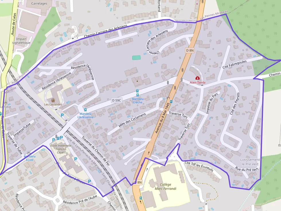 Appartement 42 m² deux pieces à vendre à Septèmes-les-Vallons