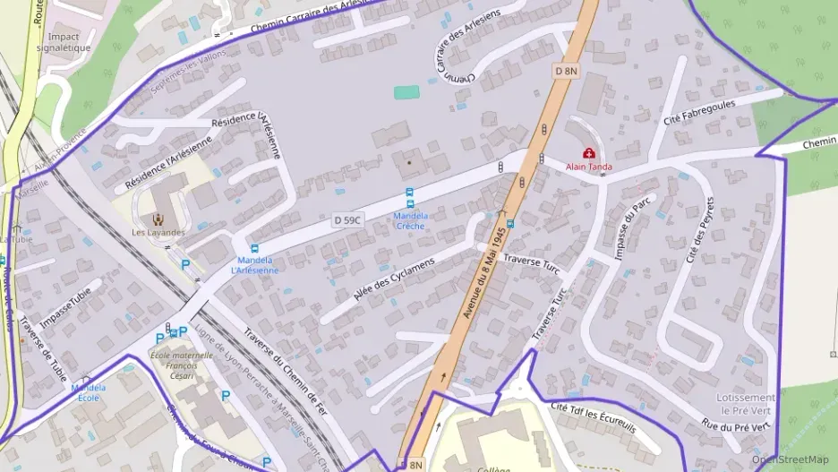 Appartement 42 m² deux pieces à vendre à Septèmes-les-Vallons