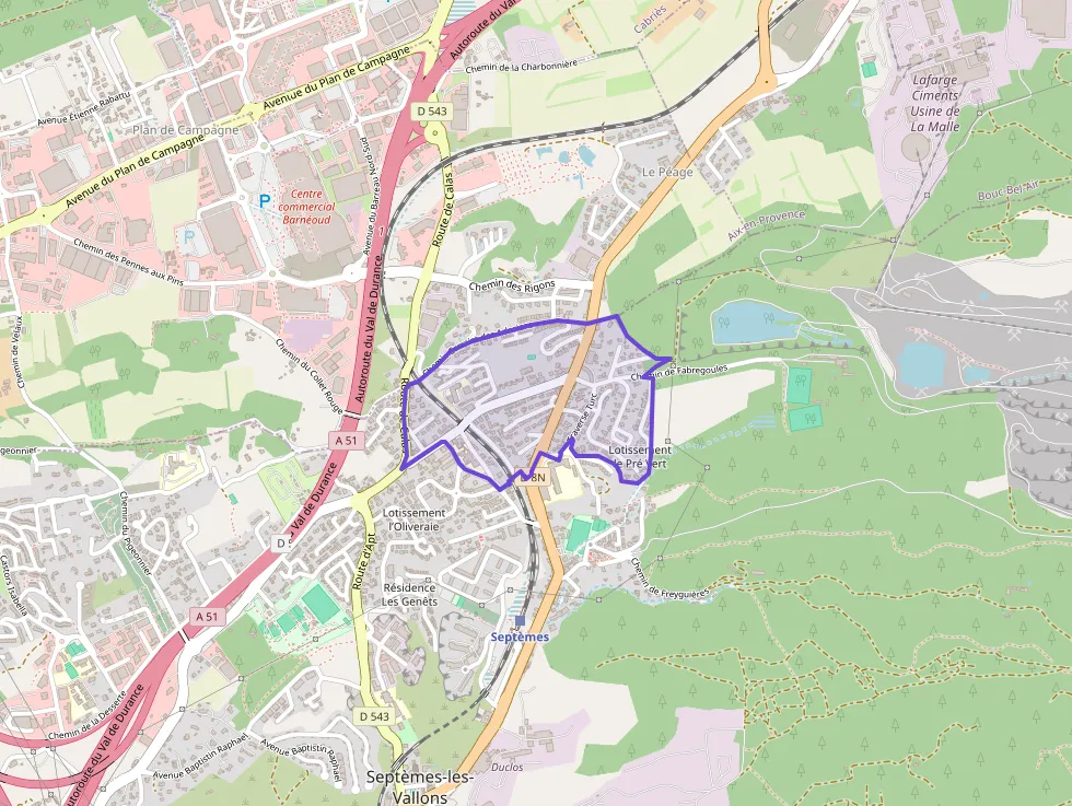 Appartement 42 m² deux pieces à vendre à Septèmes-les-Vallons