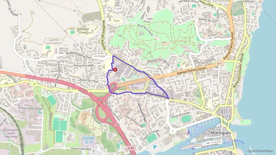 Appartement 60 m² trois pièces à vendre à Martigues