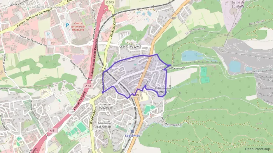 Appartement 75 m² trois pièces à vendre à Septèmes-les-Vallons