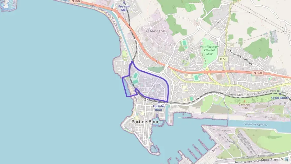 Appartement 55 m² deux pieces à vendre à Port-de-Bouc