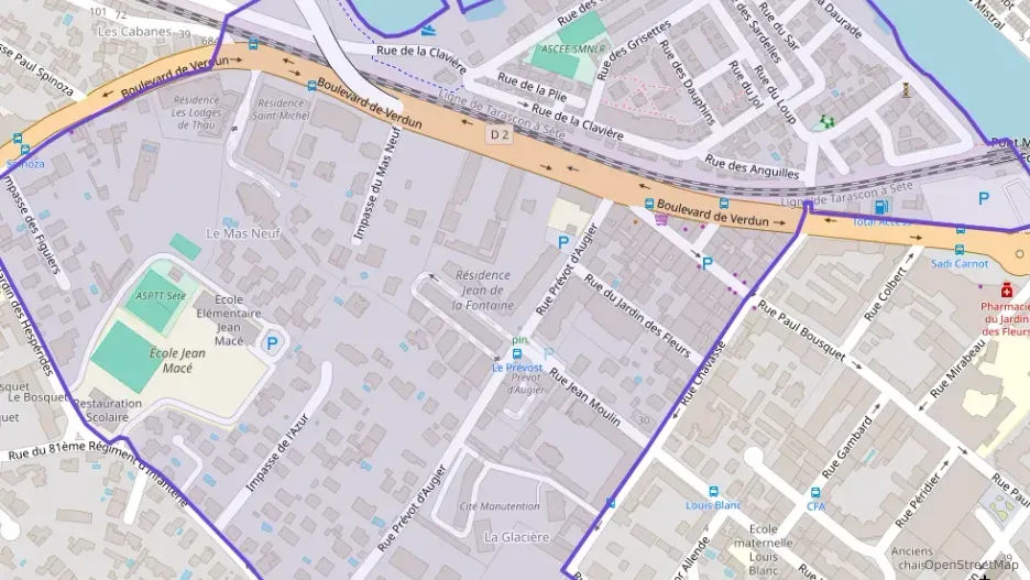 Appartement 71 m² quatre pièces à vendre à Sète