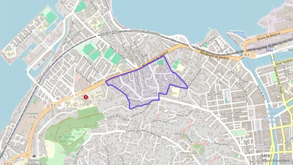 Appartement 37 m² deux pieces à vendre à Sète