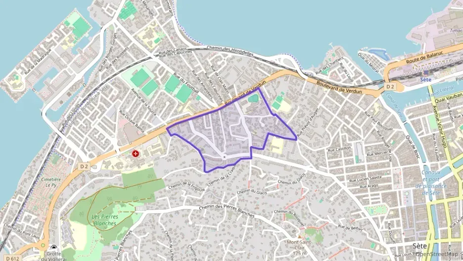Appartement 42 m² deux pieces à vendre à Sète