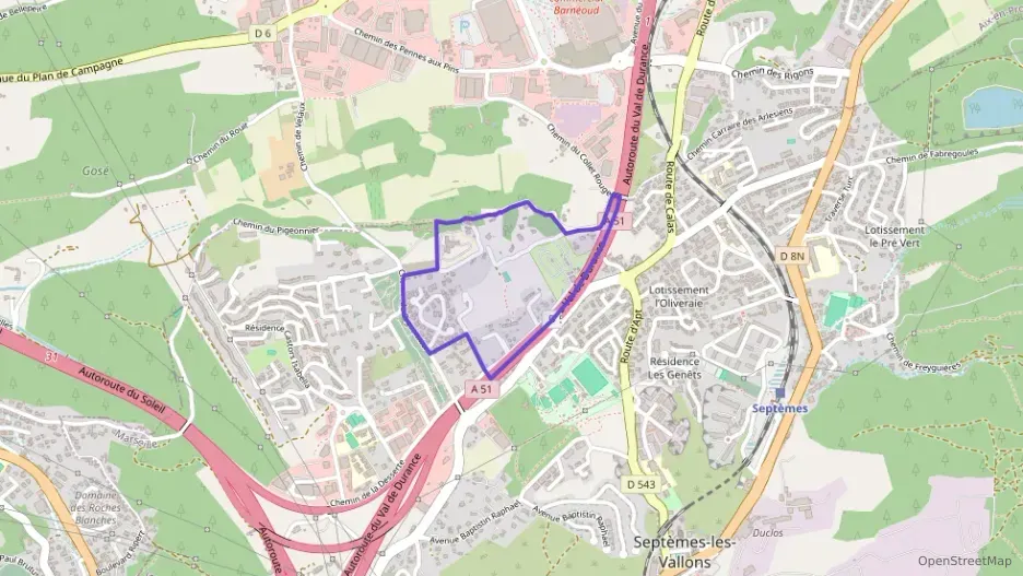 Appartement 60 m² trois pièces à vendre à Septèmes-les-Vallons Appartement 60 m² trois pièces à vendre à Septèmes-les-Vallons