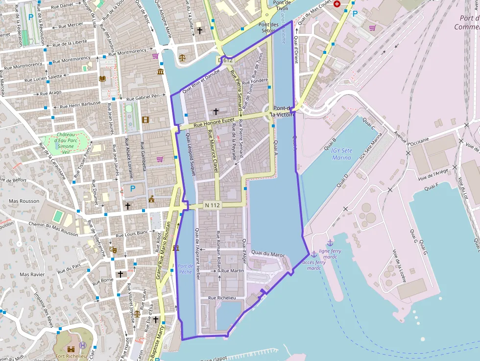 Appartement 62 m² trois pièces à vendre à Sète