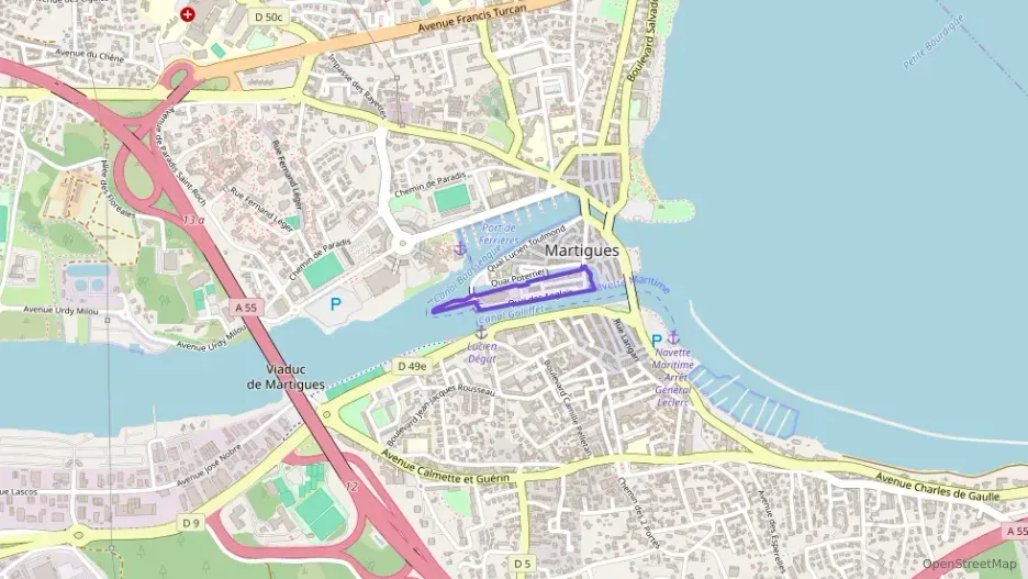 Appartement 60 m² deux pieces à vendre à Martigues