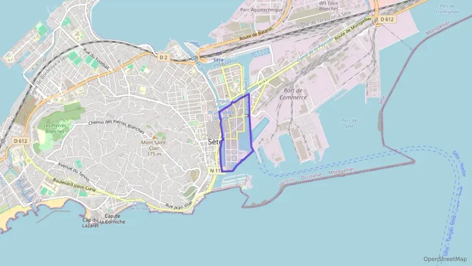 Appartement 30 m² deux pieces à vendre à Sète