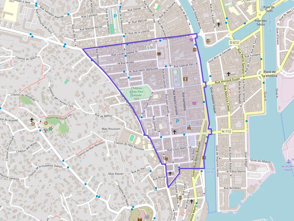 Appartement 40 m² deux pieces à vendre à Sète