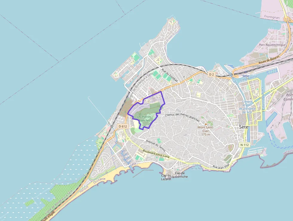 Appartement 50 m² deux pieces à vendre à Sète