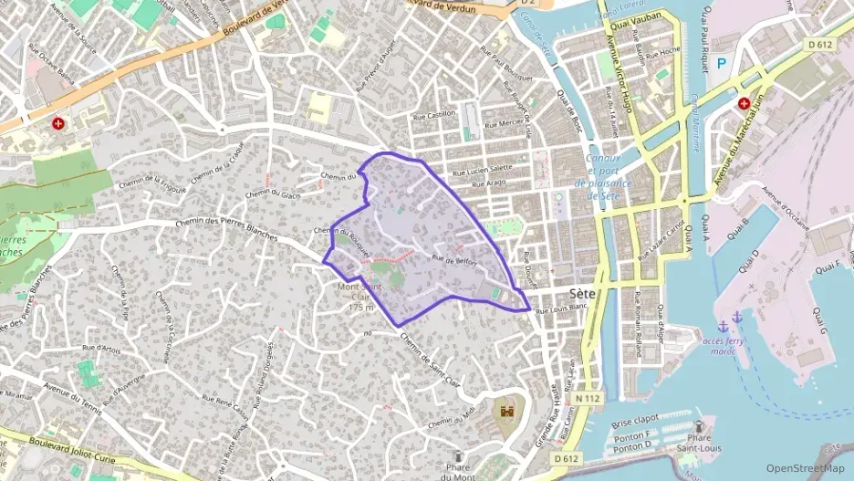 Appartement 103 m² quatre pièces à vendre à Sète Appartement 103 m² quatre pièces à vendre à Sète