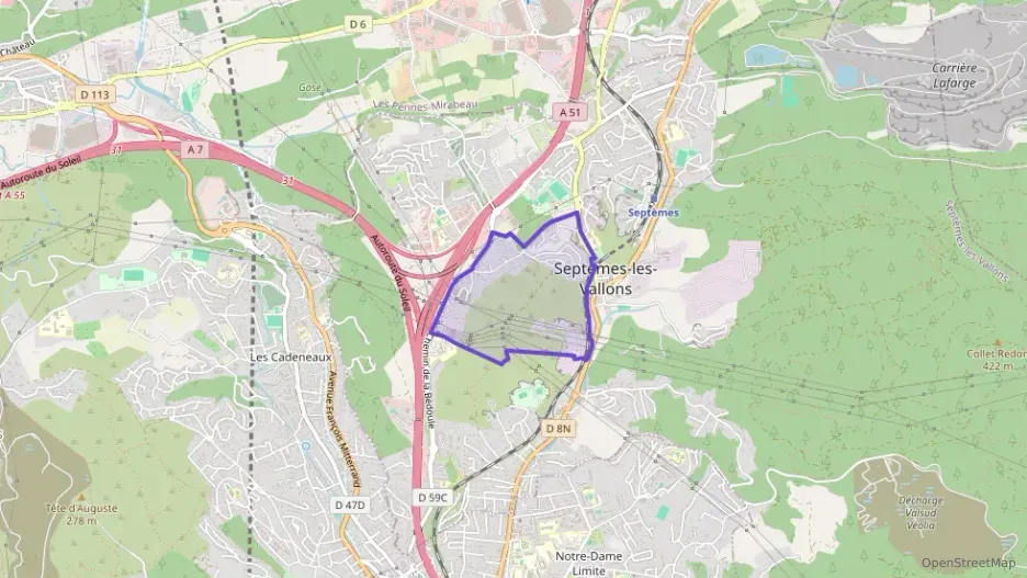 Appartement 73 m² trois pièces à vendre à Septèmes-les-Vallons Appartement 73 m² trois pièces à vendre à Septèmes-les-Vallons