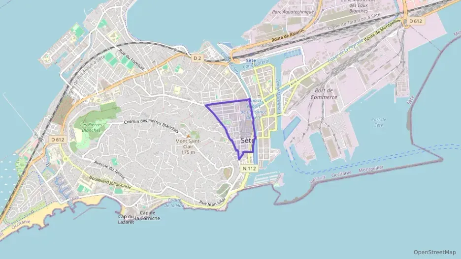 Appartement 55 m² deux pieces à vendre à Sète Appartement 55 m² deux pieces à vendre à Sète