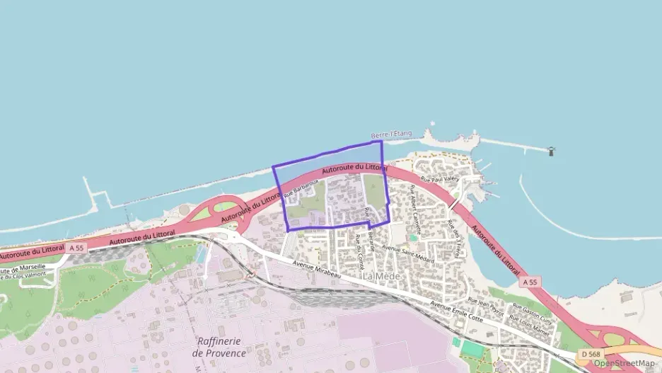 Appartement 90 m² quatre pièces à vendre à Châteauneuf-les-Martigues
