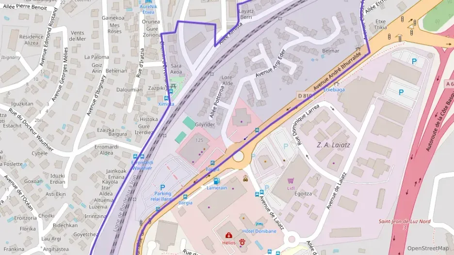 Appartement 83 m² quatre pièces à vendre à Saint-Jean-de-Luz