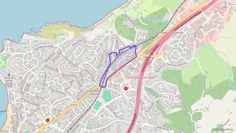 Appartement 83 m² quatre pièces à vendre à Saint-Jean-de-Luz