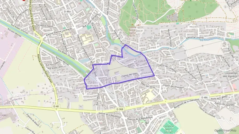 Appartement 55 m² trois pièces à vendre à Marignane Appartement 55 m² trois pièces à vendre à Marignane