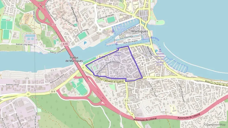 Appartement 62 m² trois pièces à vendre à Martigues