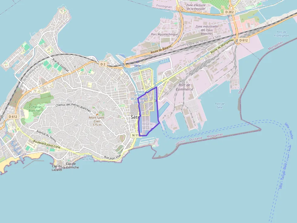 Appartement 30 m² deux pieces à vendre à Sète