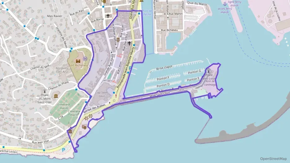 Appartement 70 m² trois pièces à vendre à Sète