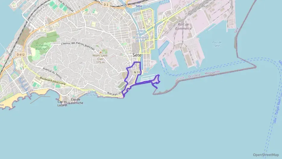 Appartement 60 m² trois pièces à vendre à Sète