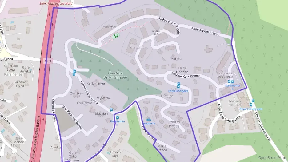 Appartement 64 m² trois pièces à vendre à Saint-Jean-de-Luz