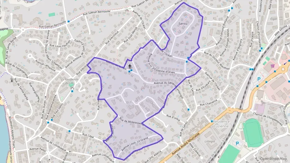 Appartement 103 m² quatre pièces à vendre à Saint-Jean-de-Luz