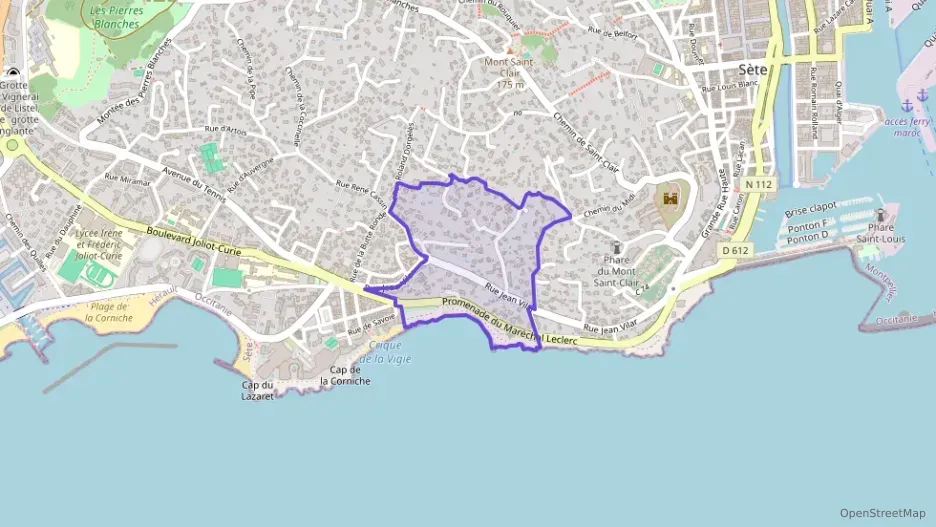 Appartement 55 m² trois pièces à vendre à Sète Appartement 55 m² trois pièces à vendre à Sète