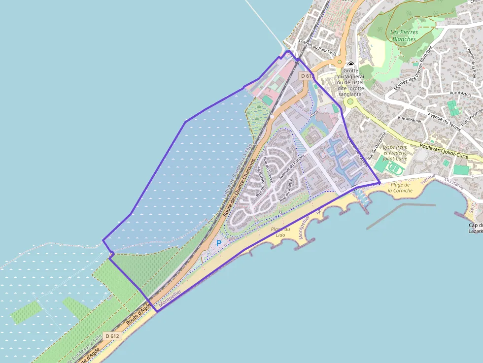 Appartement 70 m² trois pièces à vendre à Sète