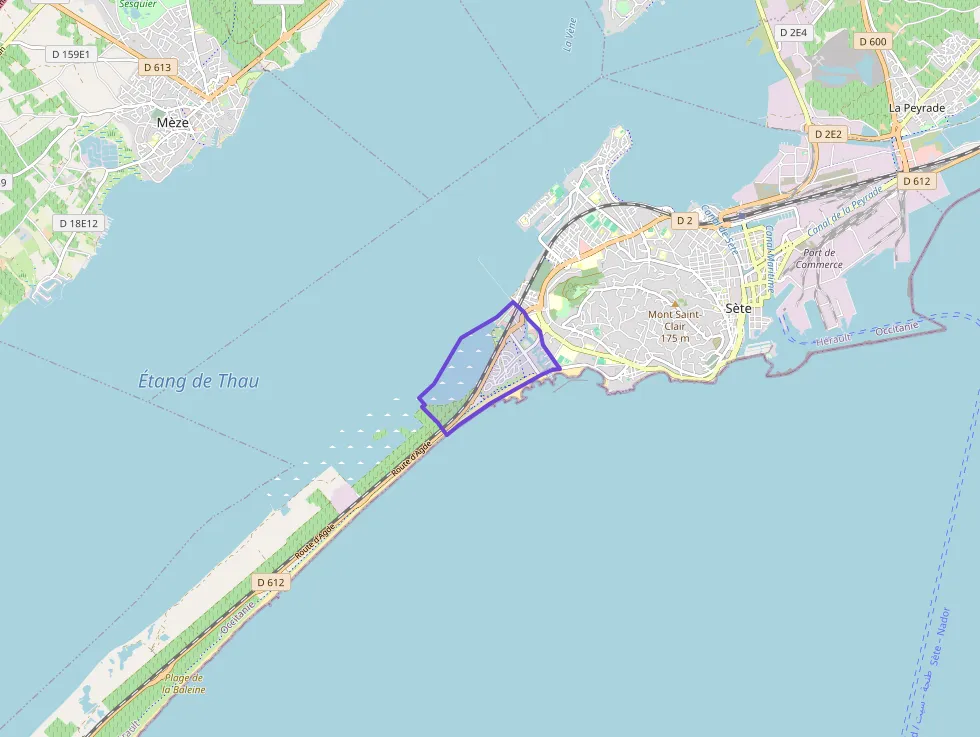 Appartement 70 m² trois pièces à vendre à Sète