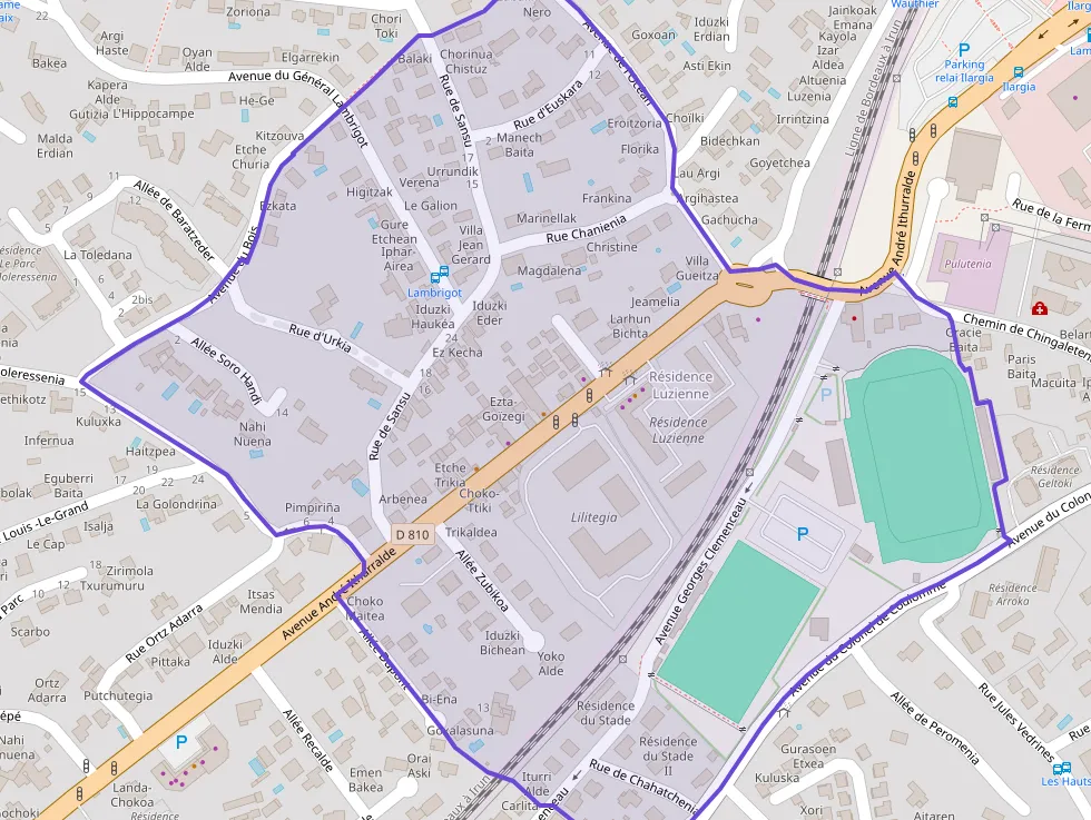 Appartement 52 m² trois pièces à vendre à Saint-Jean-de-Luz