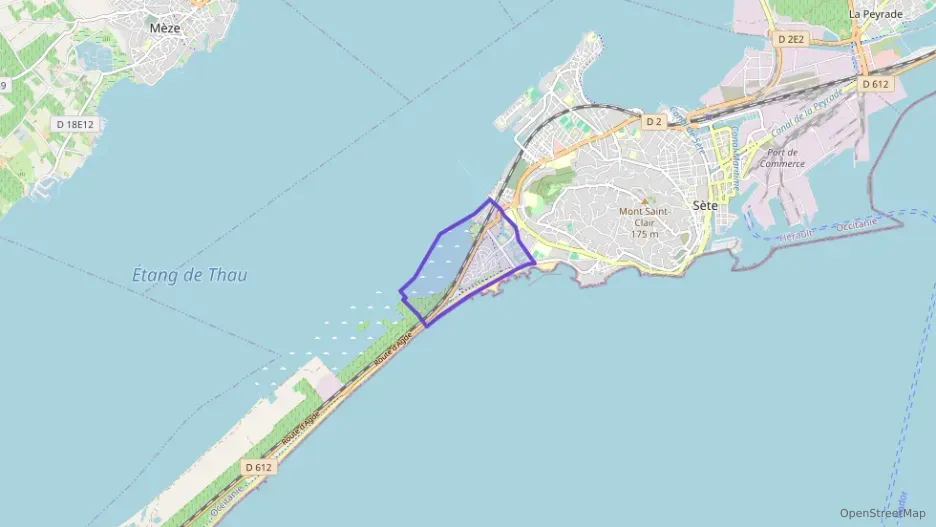 Appartement 25 m² deux pieces à vendre à Sète