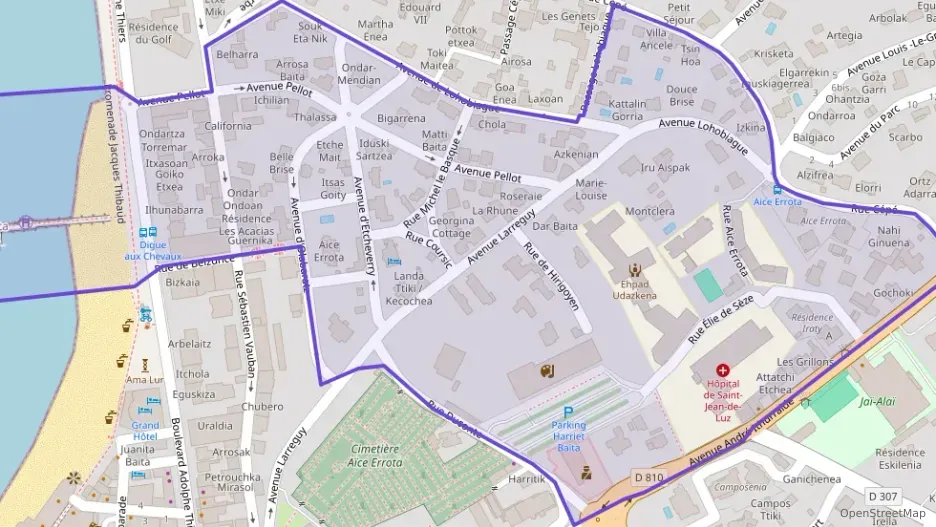 Appartement 90 m² quatre pièces à vendre à Saint-Jean-de-Luz