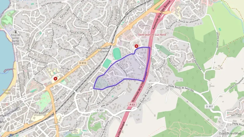 Appartement 70 m² trois pièces à vendre à Saint-Jean-de-Luz Appartement 70 m² trois pièces à vendre à Saint-Jean-de-Luz