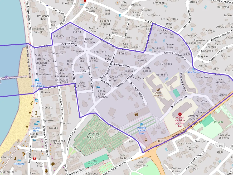 Appartement 42 m² deux pieces à vendre à Saint-Jean-de-Luz