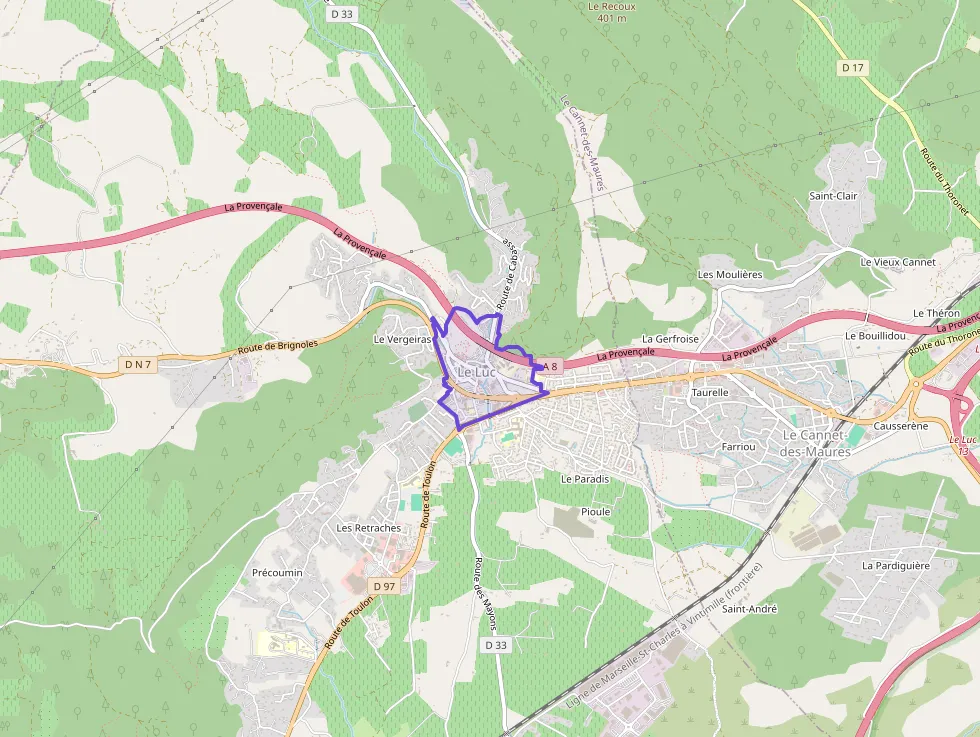 Appartement 57 m² trois pièces à vendre à Le Luc