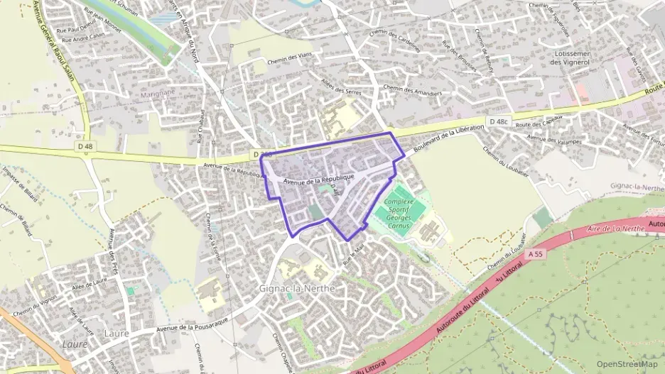 Appartement 55 m² trois pièces à vendre à Gignac-la-Nerthe