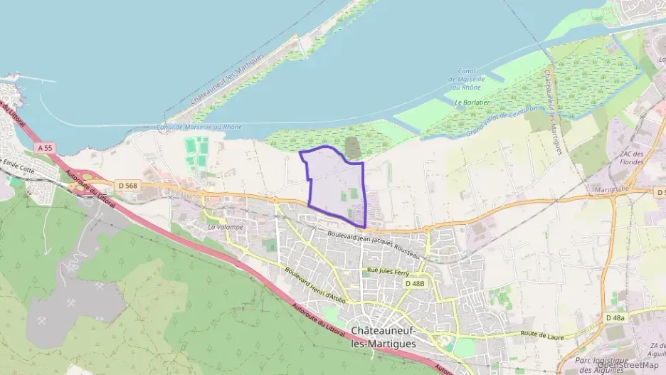 Appartement 70 m² trois pièces à vendre à Châteauneuf-les-Martigues