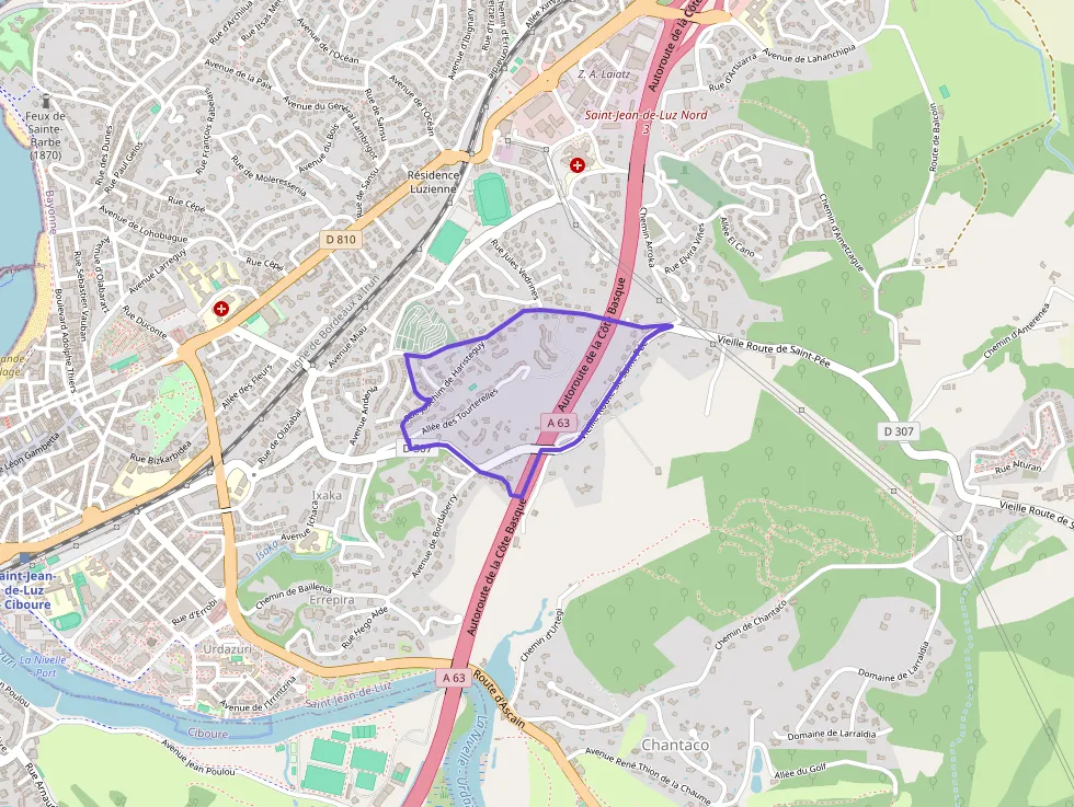 Appartement 33 m² deux pieces à vendre à Saint-Jean-de-Luz