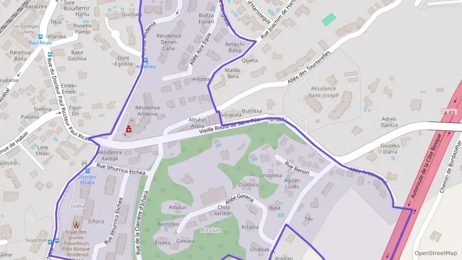 Appartement 46 m² deux pieces à vendre à Saint-Jean-de-Luz Appartement 46 m² deux pieces à vendre à Saint-Jean-de-Luz