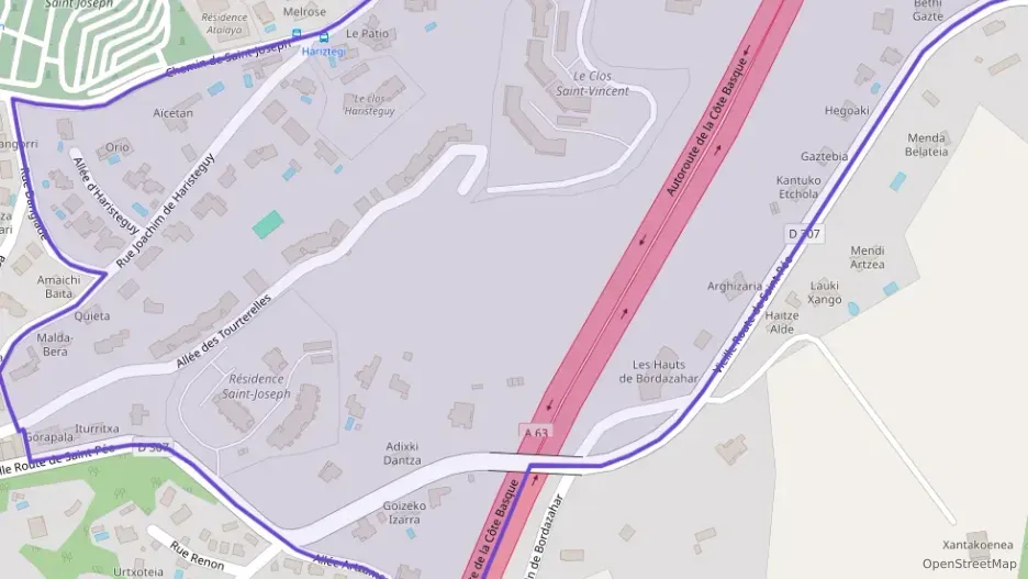 Appartement 51 m² trois pièces à vendre à Saint-Jean-de-Luz