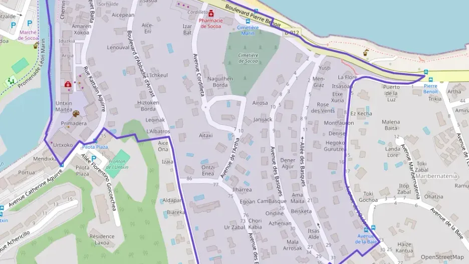 Appartement 50 m² deux pieces à vendre à Ciboure