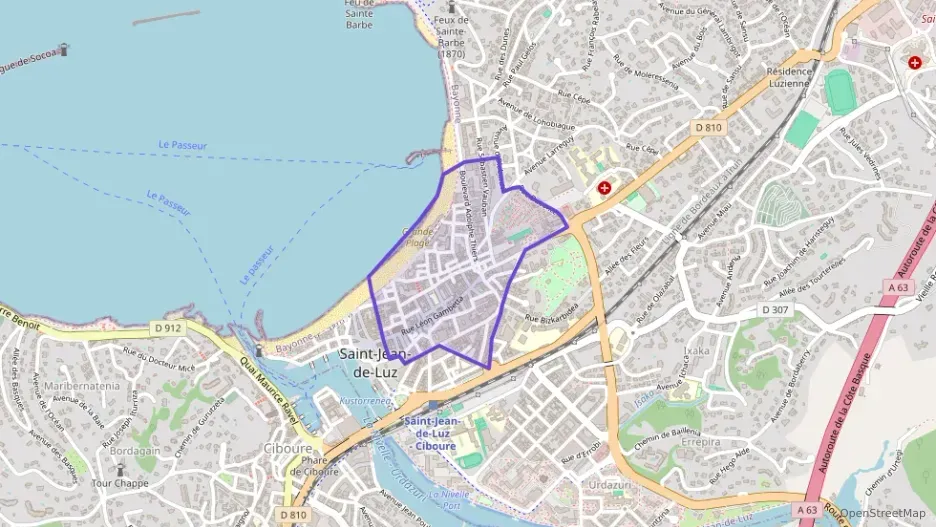 Appartement 39 m² deux pieces à vendre à Saint-Jean-de-Luz