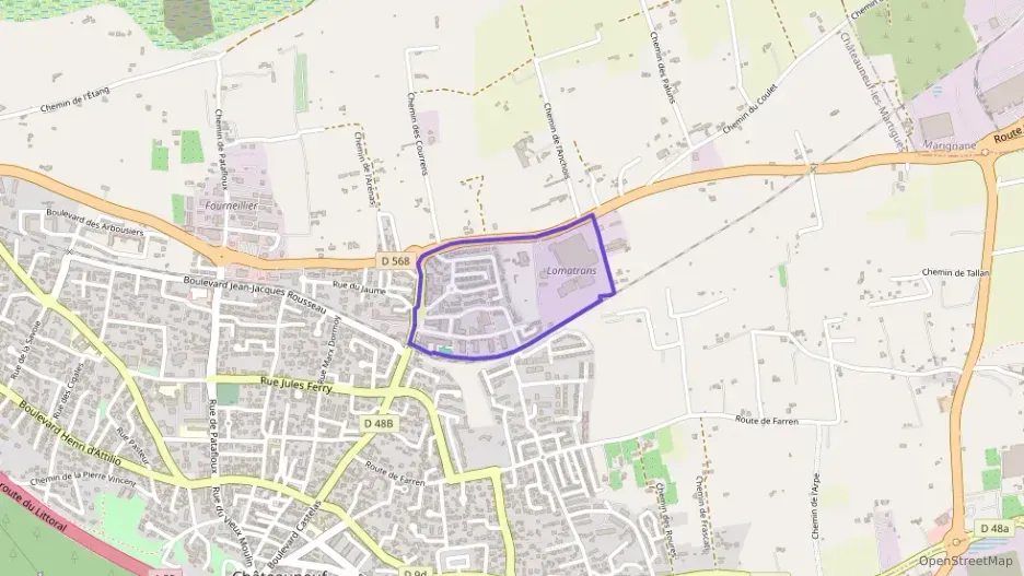 Appartement 55 m² trois pièces à vendre à Châteauneuf-les-Martigues Appartement 55 m² trois pièces à vendre à Châteauneuf-les-Martigues