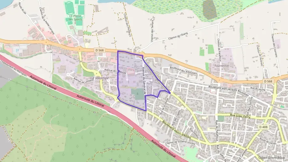 Appartement 60 m² trois pièces à vendre à Châteauneuf-les-Martigues