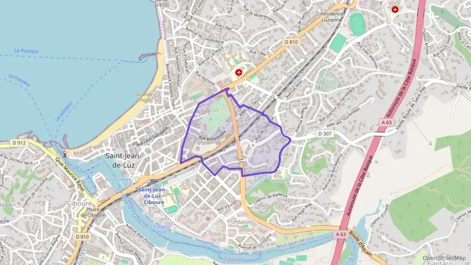 Appartement 57 m² trois pièces à vendre à Saint-Jean-de-Luz Appartement 57 m² trois pièces à vendre à Saint-Jean-de-Luz