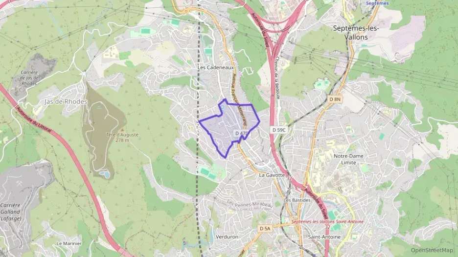 Appartement 80 m² trois pièces à vendre à Les Pennes-Mirabeau