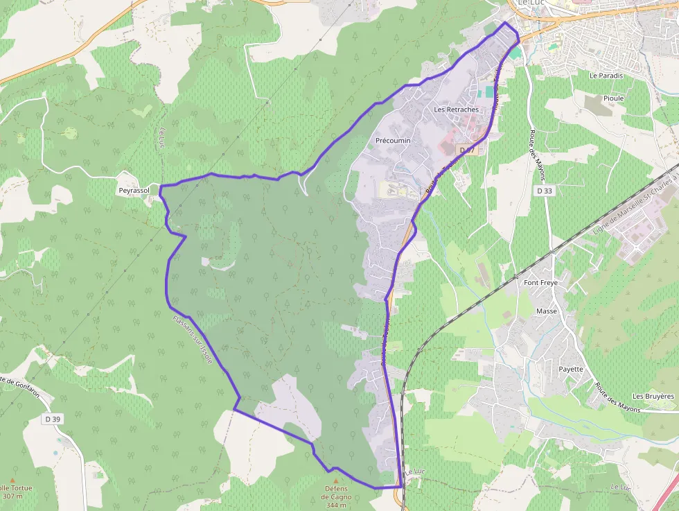 Appartement 43 m² deux pieces à vendre à Le Luc